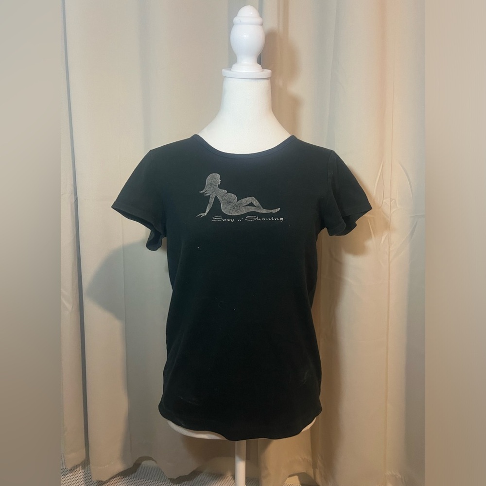 Preggers and Proud Graphic Cotton T-shirt